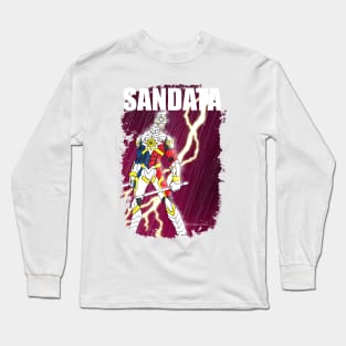 Sandata On Rooftop Raining Long Sleeve T-Shirt